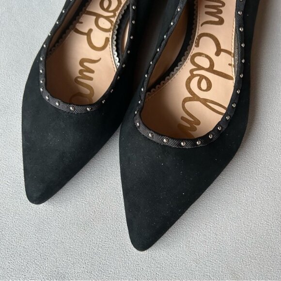 Sam Edelman ~ Rivera Black Flats ~ Womens Size 8.5 - Picture 3 of 10